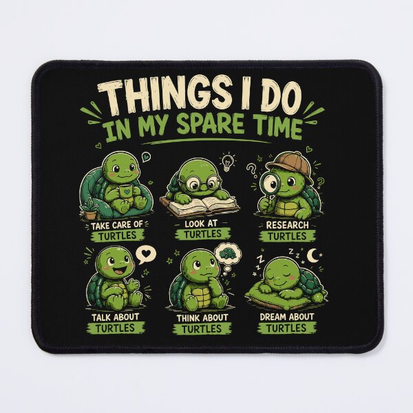 Item preview, Funny Things I Do in My Spare Time Turtle Lover Gift designed and sold by mraihan.