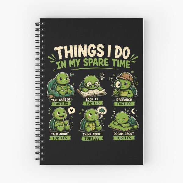 Item preview, Funny Things I Do in My Spare Time Turtle Lover Gift designed and sold by mraihan.