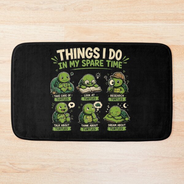 Item preview, Funny Things I Do in My Spare Time Turtle Lover Gift designed and sold by mraihan.