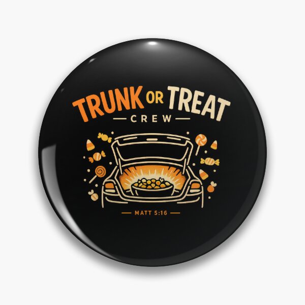 Item preview, Trunk or Treat Crew Matthew 5:16 Christian Halloween designed and sold by Skotecky.