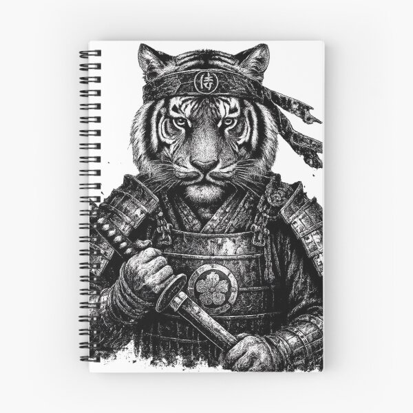 Item preview, Samurai Tiger designed and sold by Fat Mustache Designs.