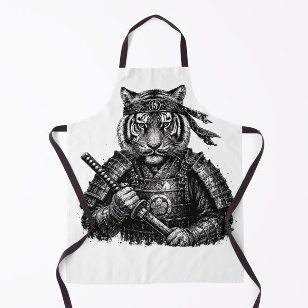 Item preview, Samurai Tiger designed and sold by Fat Mustache Designs.