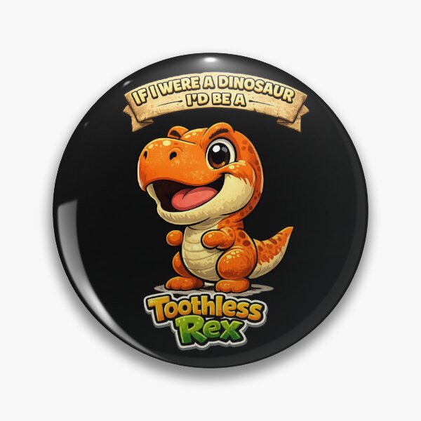 Item preview, Dinosaur T/rex take cute toothless rex designed and sold by JamesDunican.