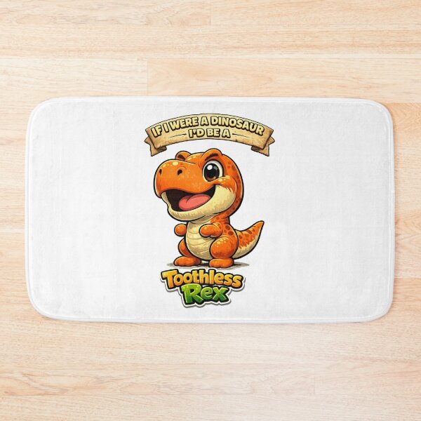 Item preview, Dinosaur T/rex take cute toothless rex designed and sold by JamesDunican.