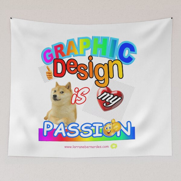 Item preview, Graphic Design is my passion designed and sold by LOR.