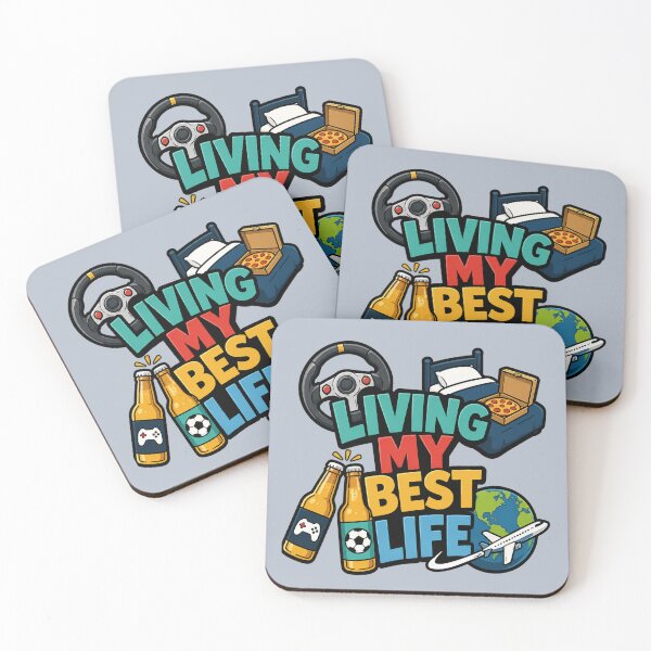 Item preview, Living My Best Life designed and sold by Aimetoi.