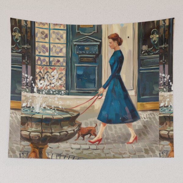 Item preview, Rustic French Countryside Garden Art Poster designed and sold by CARRAANN.