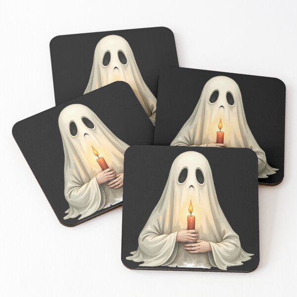 Item preview, Spooky Cute Ghost Halloween Cottagecore Magic Art designed and sold by Aousome.