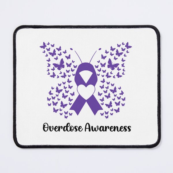 Item preview, Overdose Awareness In August We Wear Purple designed and sold by ciaro-media.