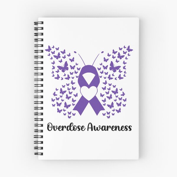 Item preview, Overdose Awareness In August We Wear Purple designed and sold by ciaro-media.