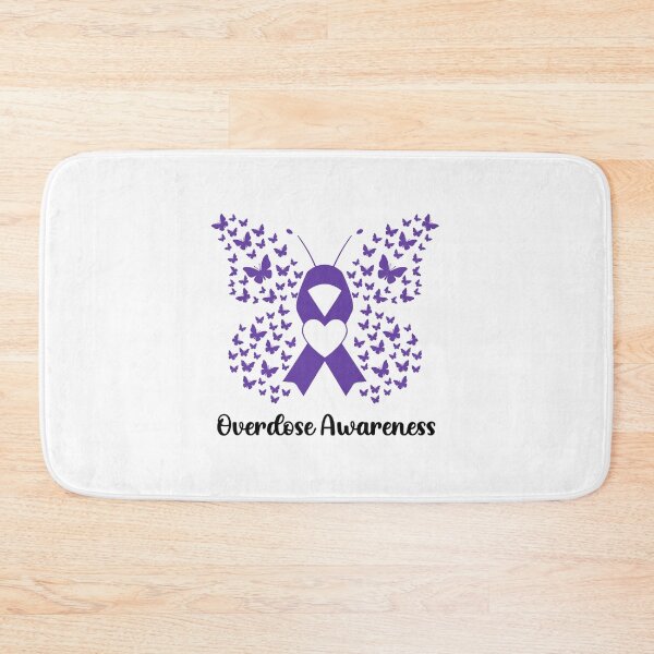 Item preview, Overdose Awareness In August We Wear Purple designed and sold by ciaro-media.