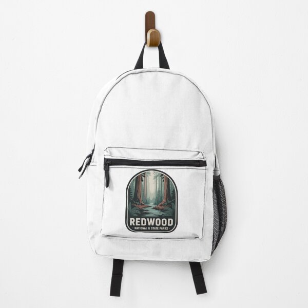 Item preview, Redwood National and State Parks Vintage Travel Badge designed and sold by Teelogic.