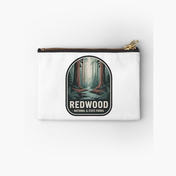 Item preview, Redwood National and State Parks Vintage Travel Badge designed and sold by Teelogic.
