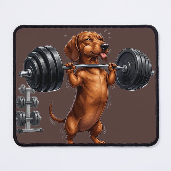 Item preview, Never Skip Leg Day | Determined Dachshund designed and sold by Zosera.