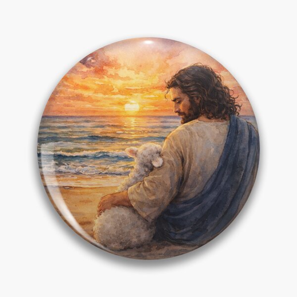 Item preview, Jesus Takes Care of His Sheep designed and sold by Lion and Lamb Design.