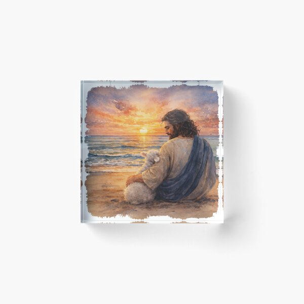 Item preview, Jesus Takes Care of His Sheep designed and sold by Lion and Lamb Design.