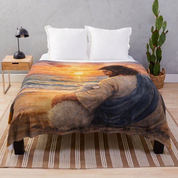Item preview, Jesus Takes Care of His Sheep designed and sold by Lion and Lamb Design.