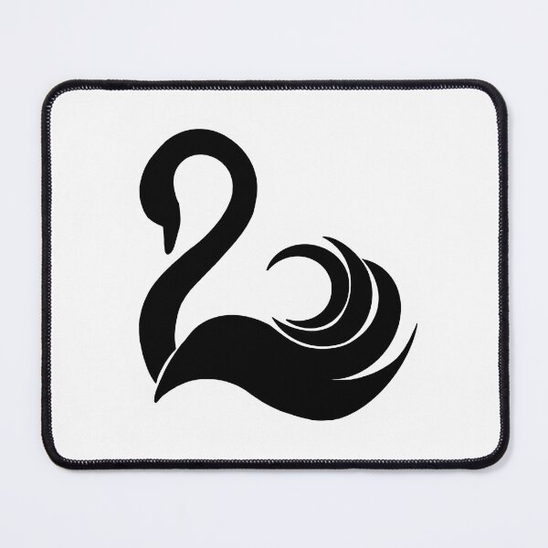 Item preview, Black Swan Logo designed and sold by ZedStoreDesigns.
