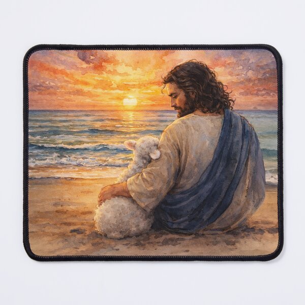 Item preview, Jesus Takes Care of His Sheep designed and sold by Lion and Lamb Design.