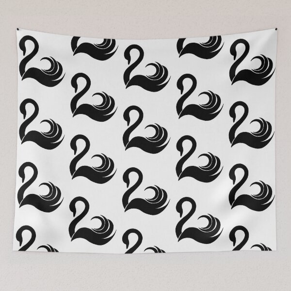 Item preview, Black Swan Logo designed and sold by ZedStoreDesigns.