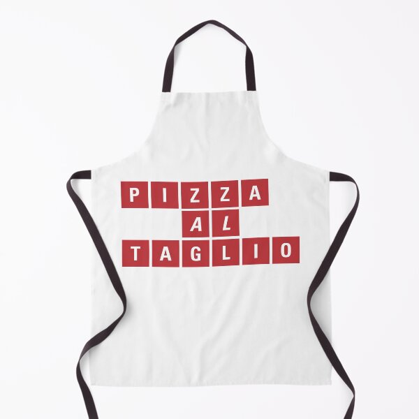 Item preview, Pizza Al Taglio Italian Pizza Slice Block Typography designed and sold by catrghp.
