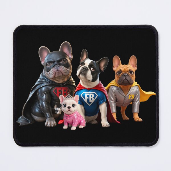 Item preview, French Bulldog. ‘SUPERHEROES’. designed and sold by SmARTNiki.