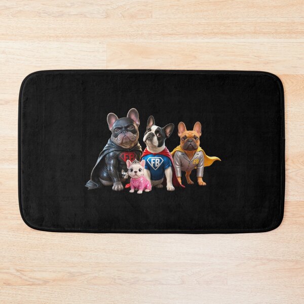 Item preview, French Bulldog. ‘SUPERHEROES’. designed and sold by SmARTNiki.