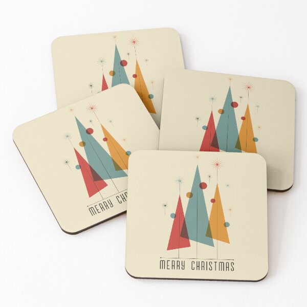 Item preview, MERRY CHRISTMAS — mid-century modern design designed and sold by Wander X Design.