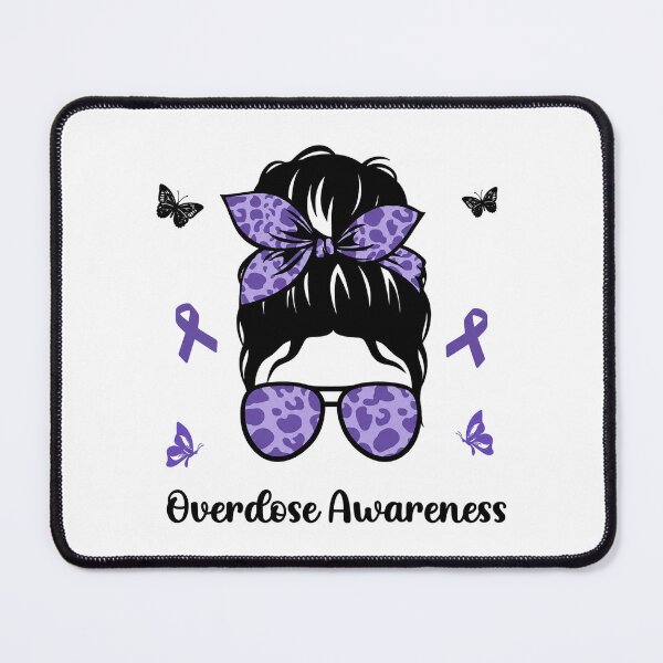 Item preview, Overdose Awareness In August We Wear Purple designed and sold by ciaro-media.