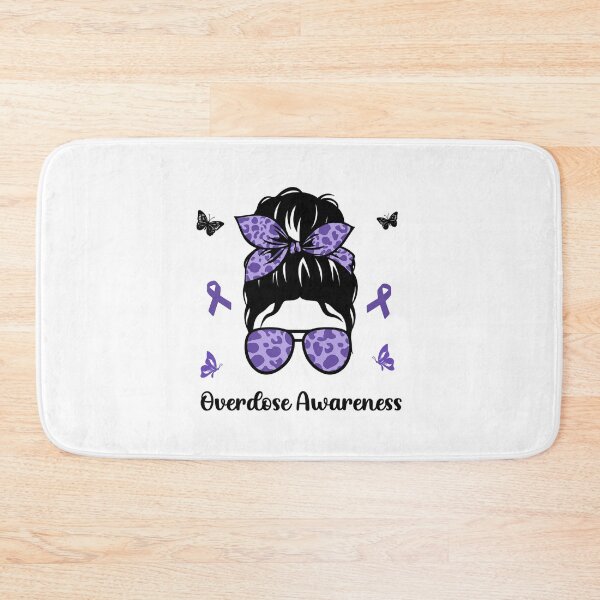 Item preview, Overdose Awareness In August We Wear Purple designed and sold by ciaro-media.