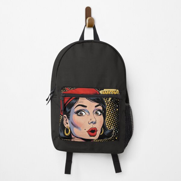 Item preview, WOW BÉRET - Shocked Pop Art Girl "WOW! designed and sold by MAISON SYLVIE.