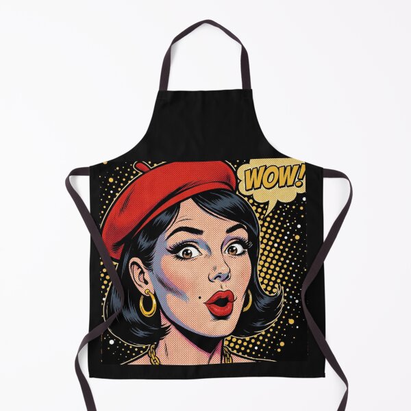 Item preview, WOW BÉRET - Shocked Pop Art Girl "WOW! designed and sold by MAISON SYLVIE.