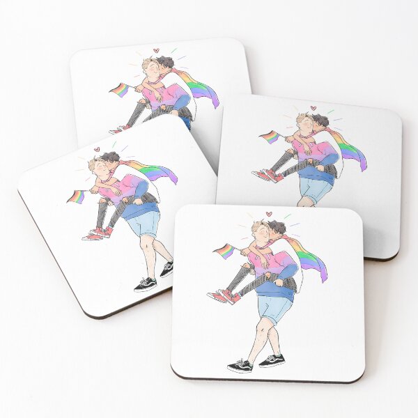 Item preview, Heartstopper Couple Nick And Charlie Gay Pride designed and sold by PALMTREEfwi.