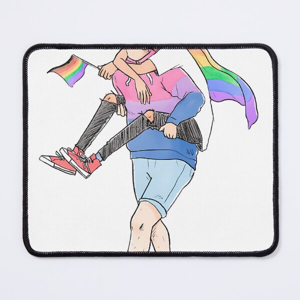 Item preview, Heartstopper Couple Nick And Charlie Gay Pride designed and sold by PALMTREEfwi.
