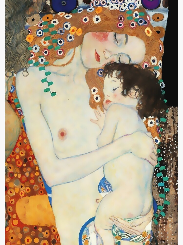 Gustav Klimt Artwork "Mother and Child" by spameris86