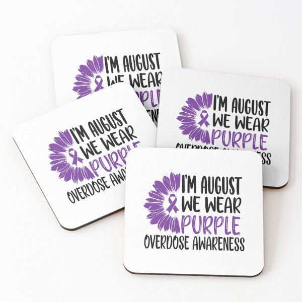 Item preview, Overdose Awareness In August We Wear Purple designed and sold by ciaro-media.
