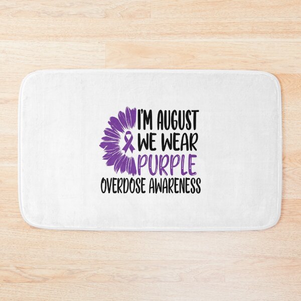 Item preview, Overdose Awareness In August We Wear Purple designed and sold by ciaro-media.