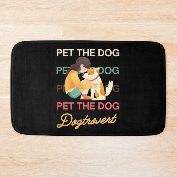 Item preview, Pet The Dog Dogtrovert - Cute Introvert Dog Lover designed and sold by Neurospicy Trolls.