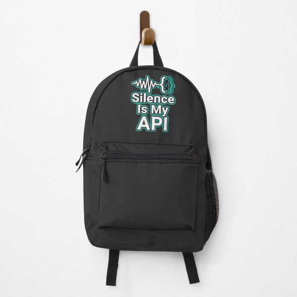 Item preview, Silence Is My API Funny Introvert Developer Gift Minimal Vector Design designed and sold by Ixnor.