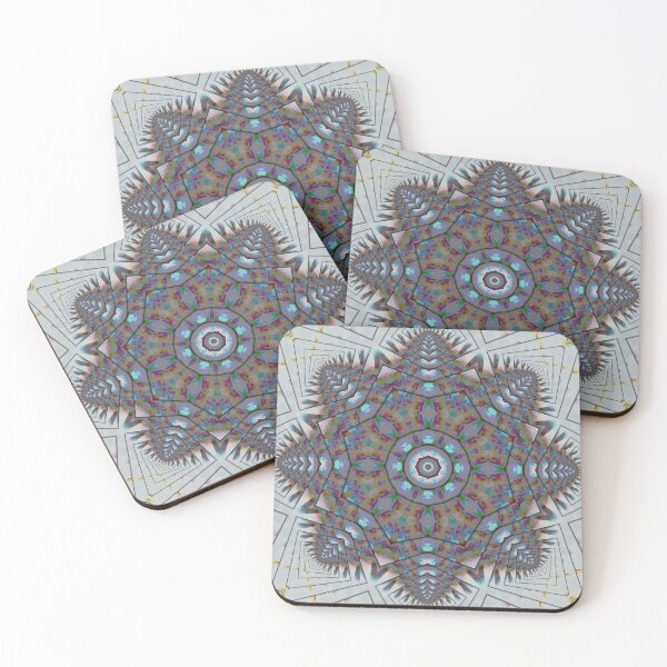 Item preview, Prismatic Fractal Mandala – Geometric Kaleidoscope Pattern designed and sold by ScreenPin.