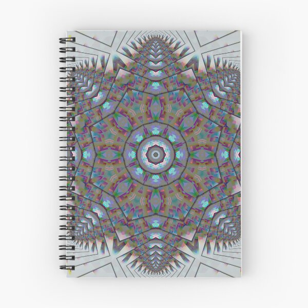Item preview, Prismatic Fractal Mandala – Geometric Kaleidoscope Pattern designed and sold by ScreenPin.