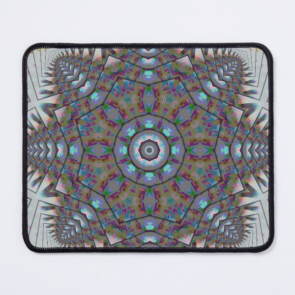 Item preview, Prismatic Fractal Mandala – Geometric Kaleidoscope Pattern designed and sold by ScreenPin.