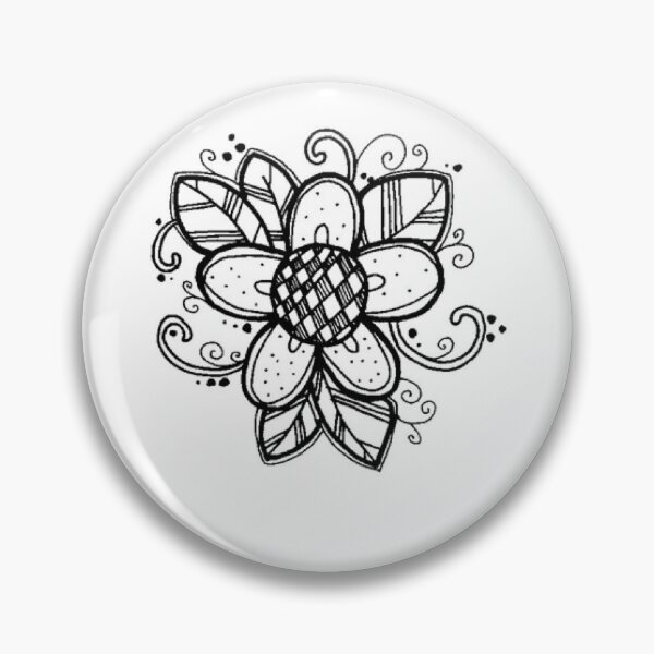 Item preview, Black and white flower designed and sold by JPruneda13.