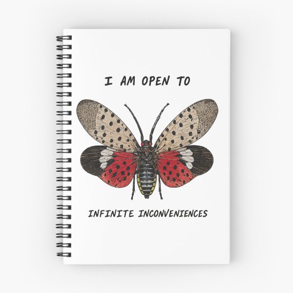 Item preview, I Am Open To Infinite Inconveniences | Funny Spotted Lanternfly Vintage Shirt designed and sold by ButtonedUp.