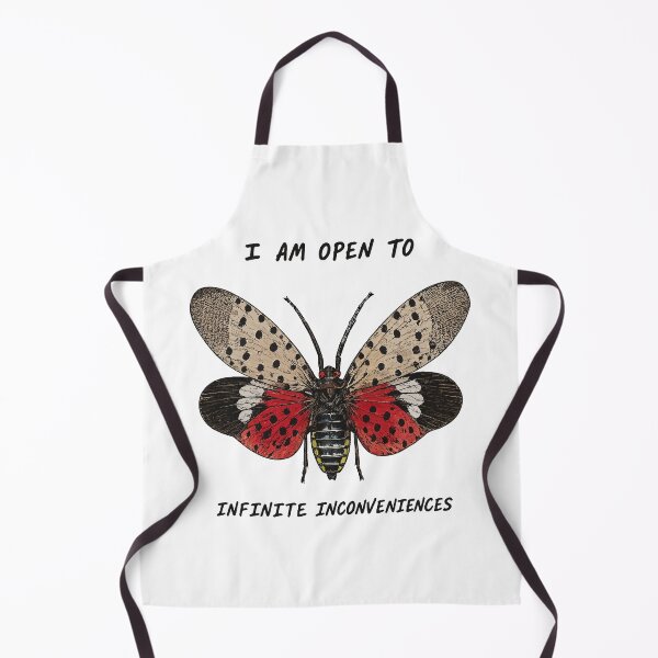 Item preview, I Am Open To Infinite Inconveniences | Funny Spotted Lanternfly Vintage Shirt designed and sold by ButtonedUp.
