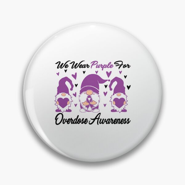 Item preview, Overdose Awareness In August We Wear Purple designed and sold by ciaro-media.