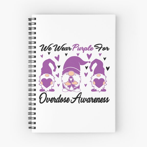 Item preview, Overdose Awareness In August We Wear Purple designed and sold by ciaro-media.