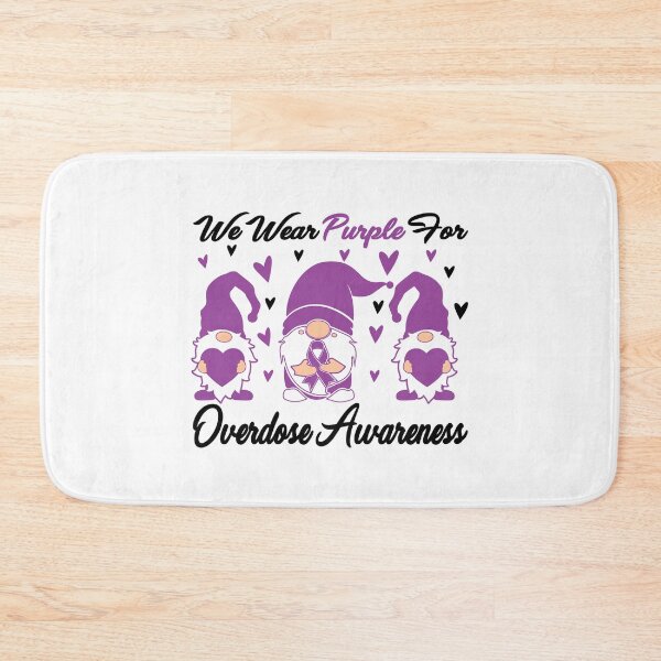 Item preview, Overdose Awareness In August We Wear Purple designed and sold by ciaro-media.