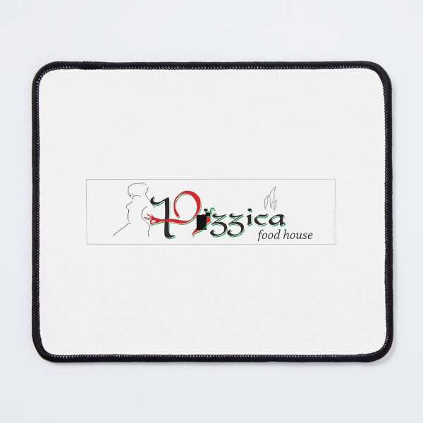 Item preview, Pizzica Food House Silhouette & Cursive Logo designed and sold by catrghp.