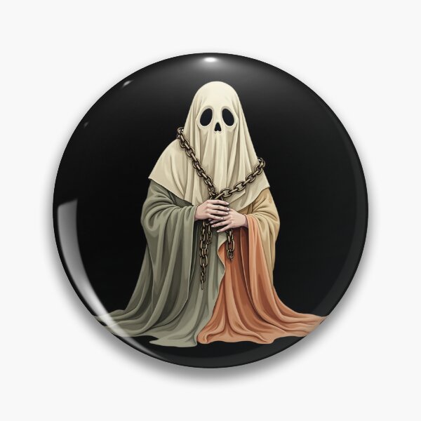 Item preview, Spooky Cute Ghost Halloween Cottagecore Magic Art designed and sold by Aousome.